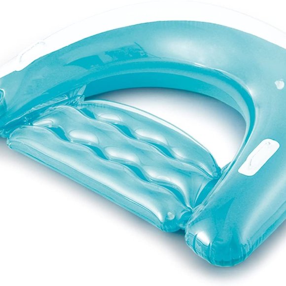 Summer Waves 54"x35" Chill-Out Chair, 2 PACK - Green and Blue - Picture 2 of 3